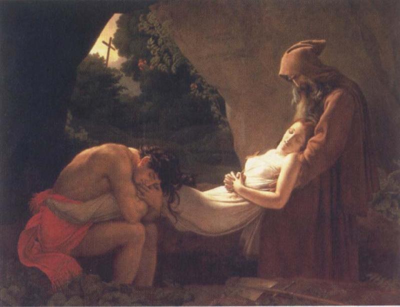 Anne-Louis Girodet-Trioson The Burial of Atala Germany oil painting art